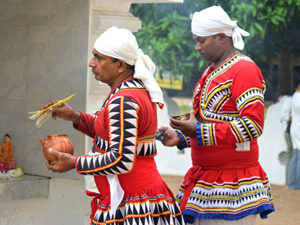 Sri Lankan Sceneries - Bellanwila Rajamaha Viharaya Pawada Perahera